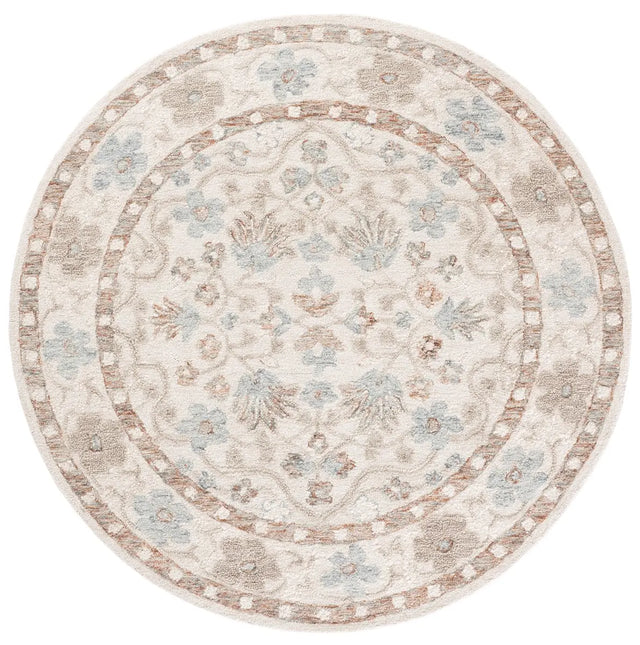 Safavieh Metro 6'-0" x 6'-0" Rug in Beige / Blue