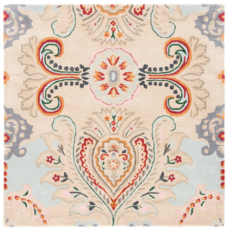 Safavieh Bella 5'-0" x 5'-0" Rug in Beige / Blue