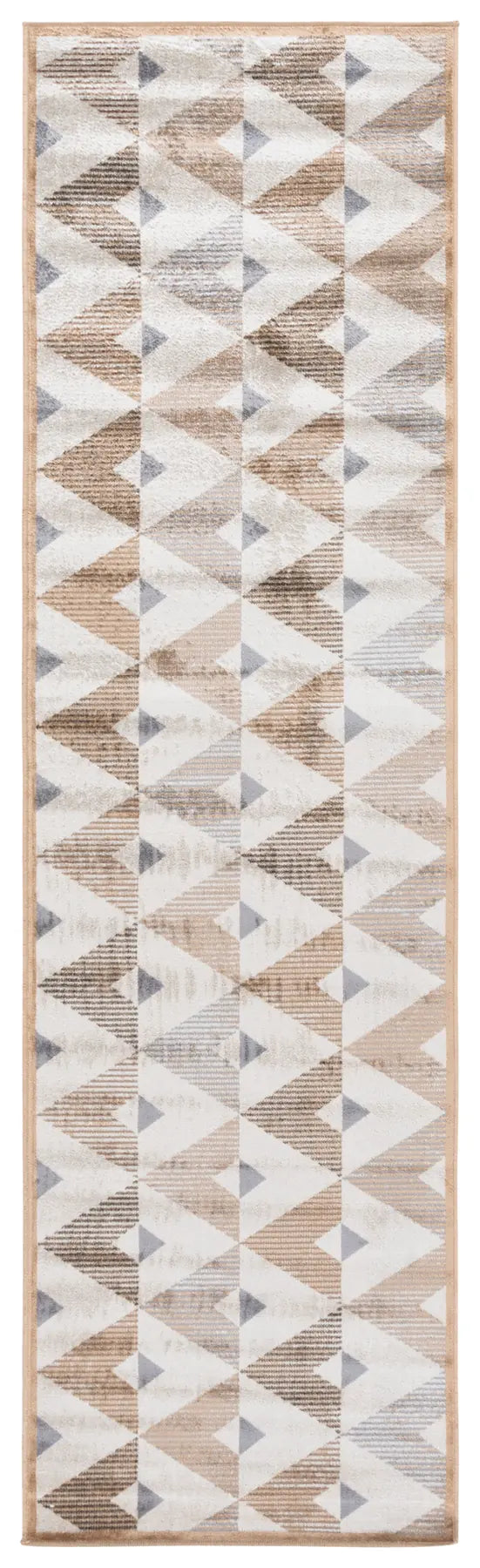 Safavieh Atlas 2'-2" x 7'-0" Rug in Beige / Grey