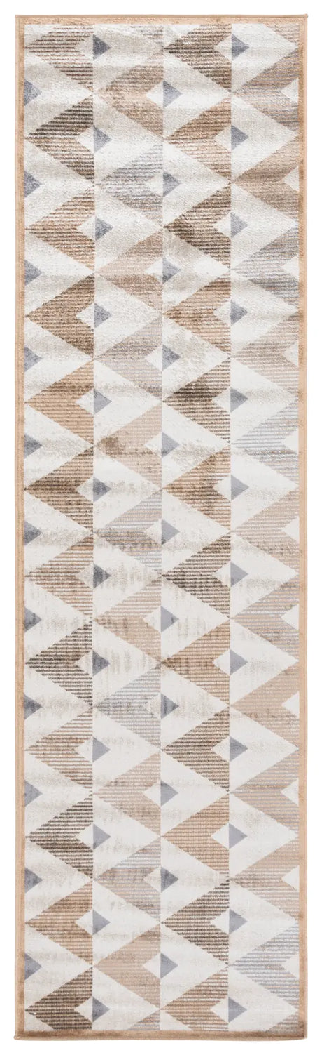 Safavieh Atlas 2'-2" x 7'-0" Rug in Beige / Grey