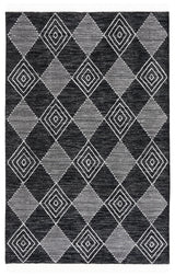 Safavieh Kilim 4'-0" x 6'-0" Rug in Black / Ivory