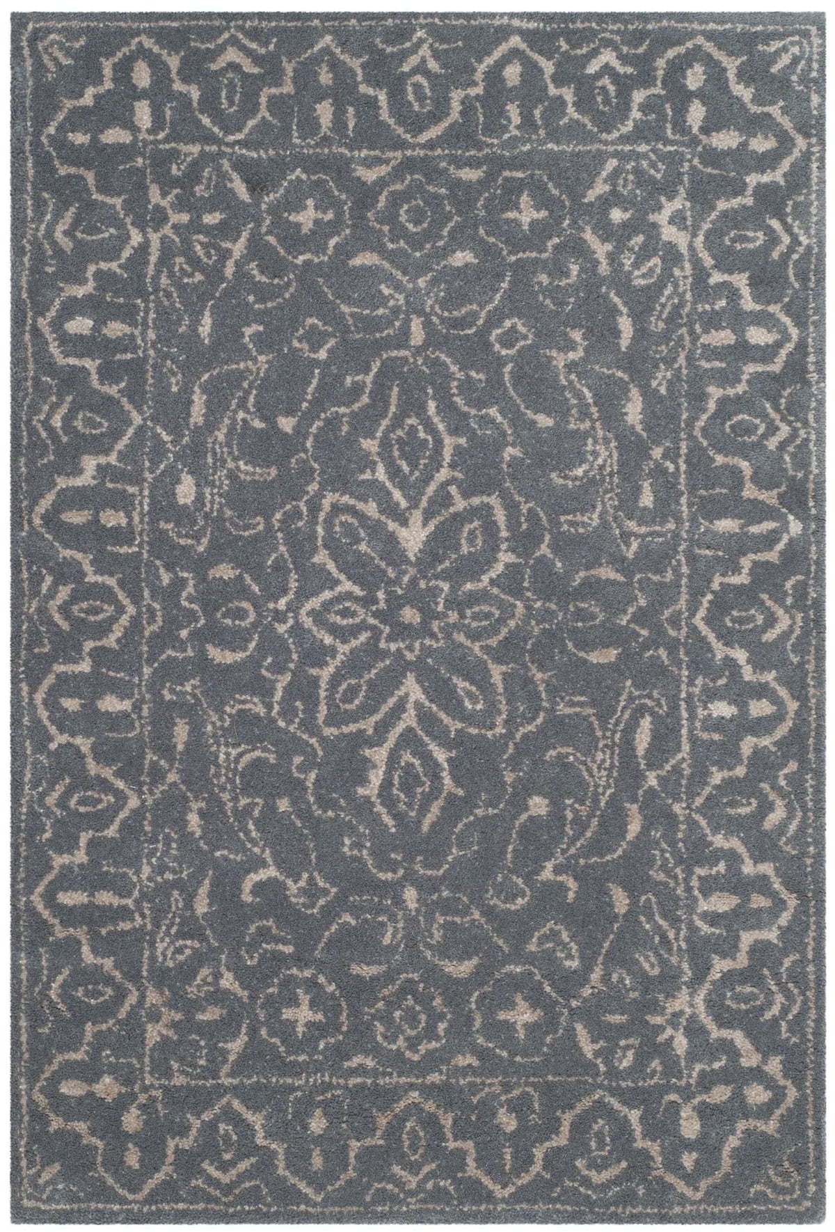 Safavieh Glamour 2'-0" x 3'-0" Rug in Steel / Blue