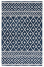 Safavieh Metro 4'-0" x 6'-0" Rug in Navy / Ivory
