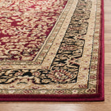 Safavieh Lyndhurst 4'-0" x 6'-0" Rug in Red / Black