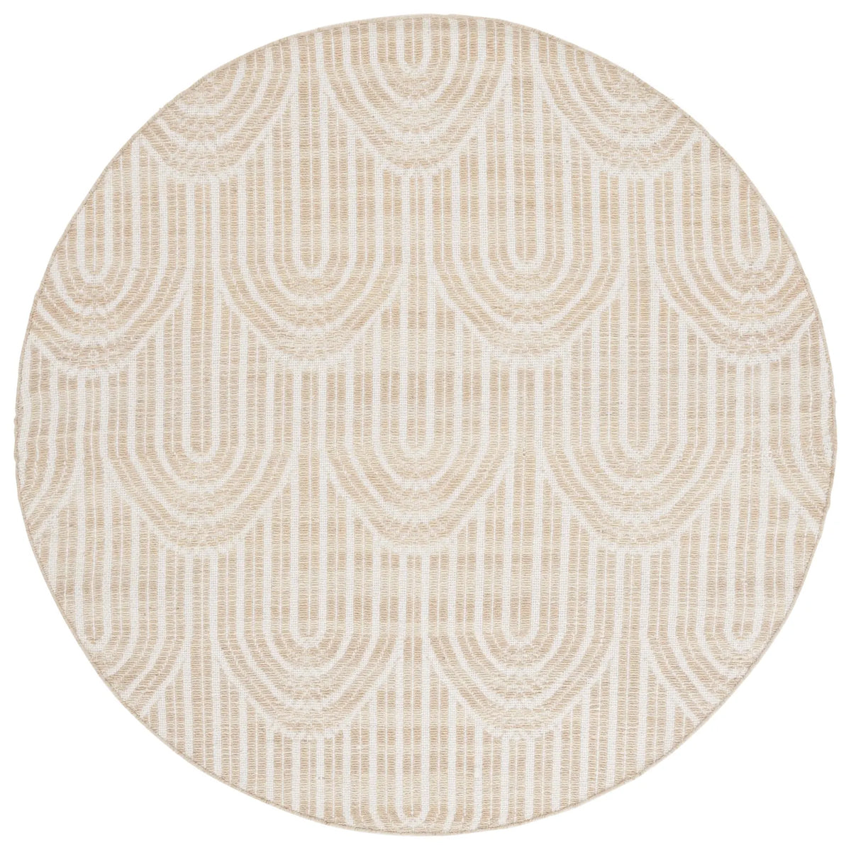 Safavieh Kilim 6'-0" x 6'-0" Rug in Gold / Ivory