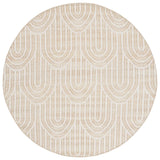 Safavieh Kilim 6'-0" x 6'-0" Rug in Gold / Ivory