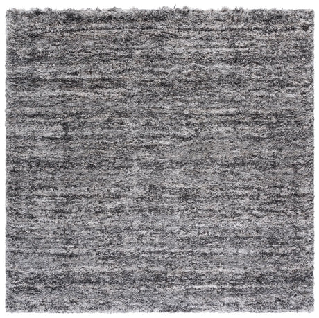 Safavieh Iceland Shag 7'-8" x 7'-8" Rug in Grey / Dark Grey