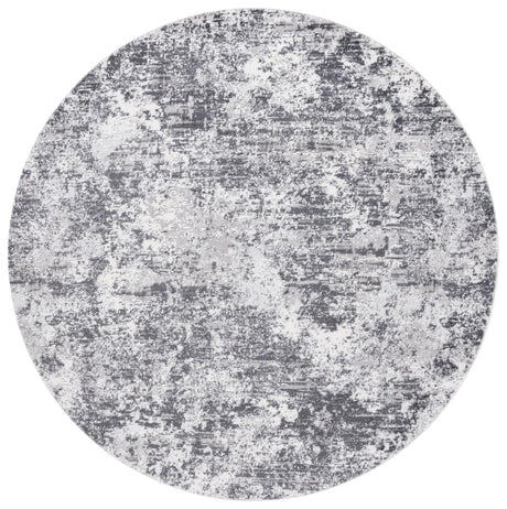 Safavieh Amelia 700 6'-7" x 6'-7" Rug in Charcoal / Ivory