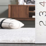 Safavieh Kingston 4'-0" x 6'-0" Rug in Ivory / Light Grey
