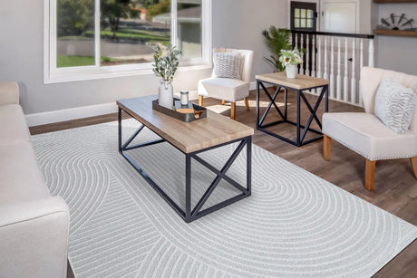 Dynamic Rugs Quin 41061 Ivory Rug - Room
