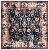 Safavieh Charleston 6'-7" x 6'-7" Rug in Navy / Ivory