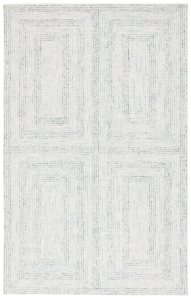 Safavieh Abstract 4'-0" x 6'-0" Rug in Ivory / Blue