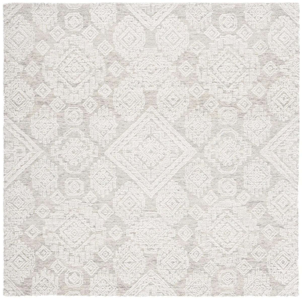 Safavieh Metro 6'-0" x 6'-0" Rug in Light Brown / Ivory