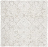 Safavieh Metro 6'-0" x 6'-0" Rug in Light Brown / Ivory