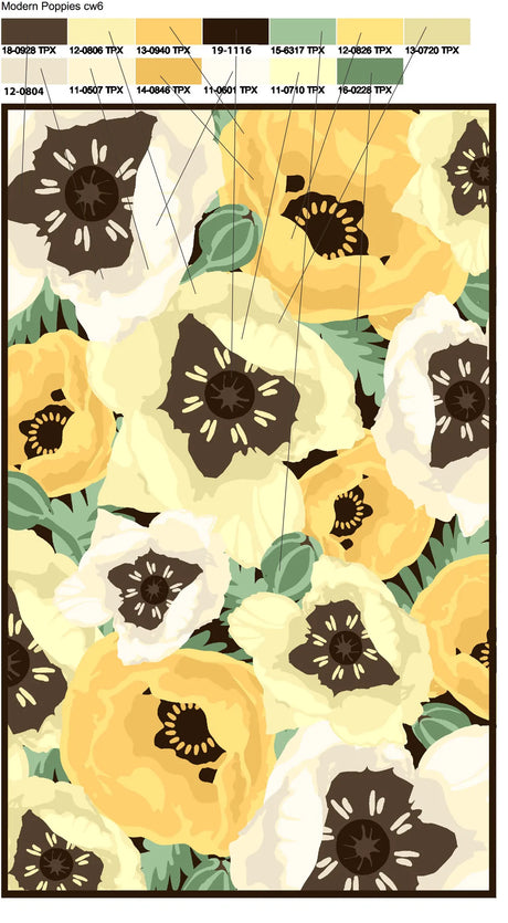 Safavieh Martha Stewart 4'-0" x 6'-0" Rug in Gold