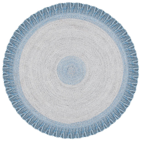 Safavieh Cape Cod 5'-0" x 5'-0" Rug in Blue / Grey