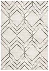 Safavieh Adirondack 4'-0" x 6'-0" Rug in Ivory / Dark Green