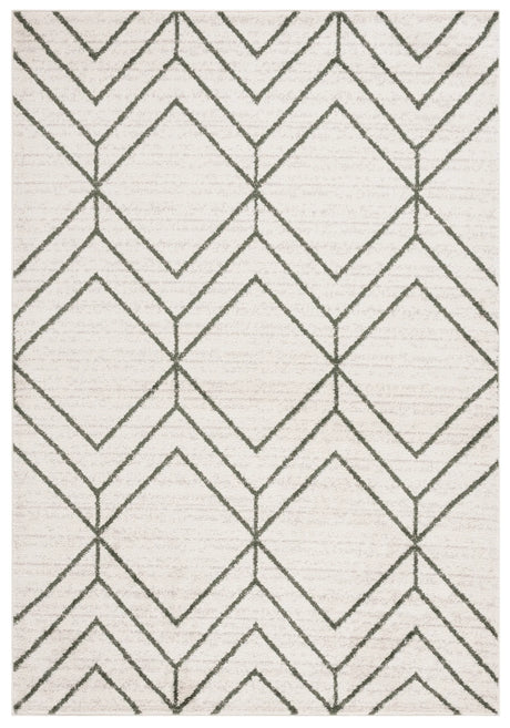 Safavieh Adirondack 4'-0" x 6'-0" Rug in Ivory / Dark Green