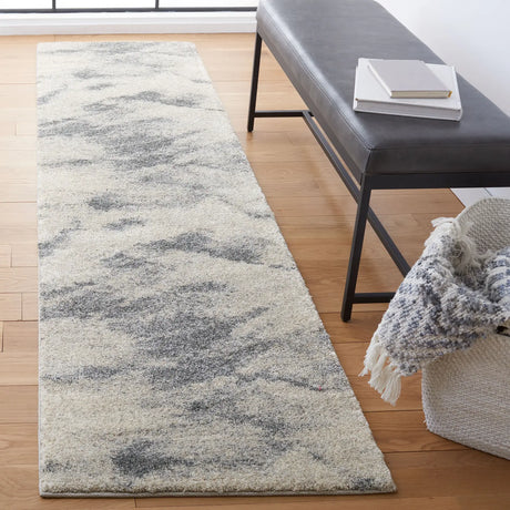 Safavieh Retro 2'-3" x 9'-0" Rug in Beige / Grey