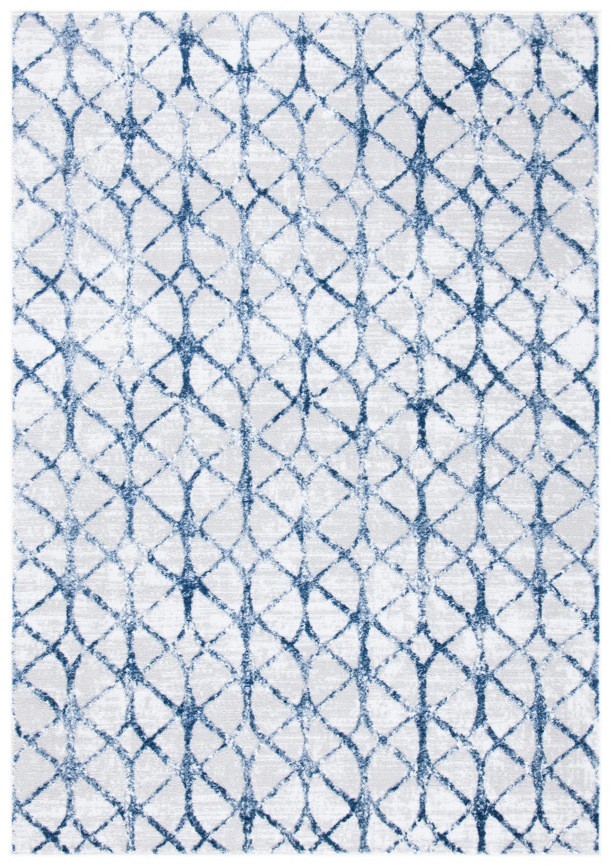 Safavieh Amelia 700 4'-0" x 6'-0" Rug in Grey / Navy