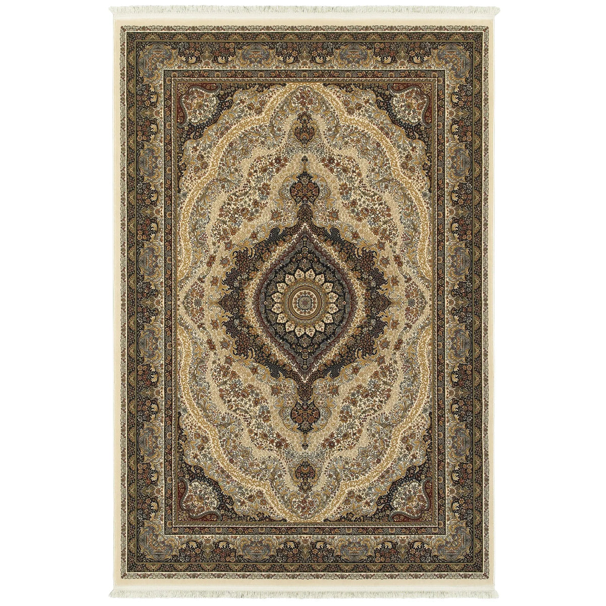 Oriental Weavers Sphinx Masterpiece 111W2 Ivory / Multi Rugs - main flat