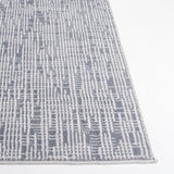 Safavieh Continental 4'-0" x 6'-0" Rug in Dark Grey / Light Grey