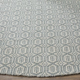 Safavieh Montauk 6'-0" x 6'-0" Rug in Ivory / Blue