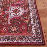 Safavieh Tucson 4'-0" x 6'-0" Rug in Navy / Rust
