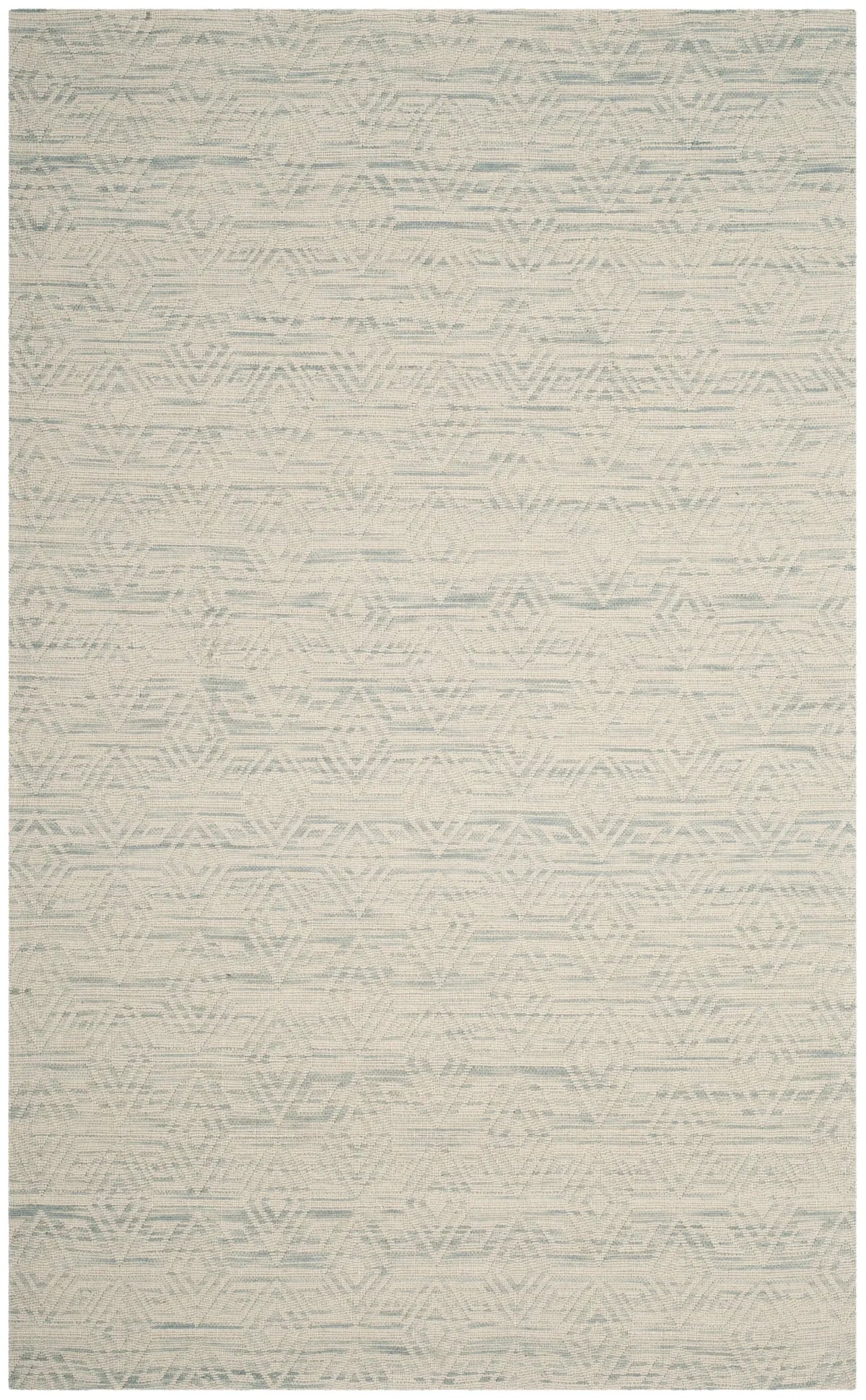 Safavieh Marbella 4'-0" x 6'-0" Rug in Light Blue / Ivory