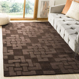 Safavieh Martha Stewart 4'-0" x 6'-0" Rug in Chocolate Truff