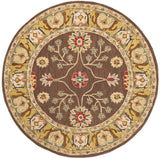 Safavieh Anatolia 6'-0" x 6'-0" Rug in Brown / Gold