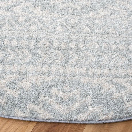Safavieh Tulum 10'-0" x 10'-0" Rug in Light Grey / Ivory