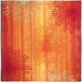 Safavieh Soho 6'-0" x 6'-0" Rug in Rust / Multi