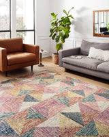 Loloi Spectrum Spe-01 Silver/Fiesta Rugs - room scene 1