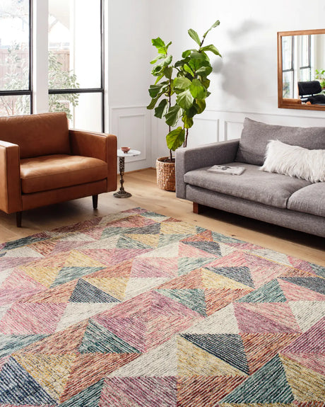 Loloi Spectrum Spe-01 Silver/Fiesta Rugs - room scene 1