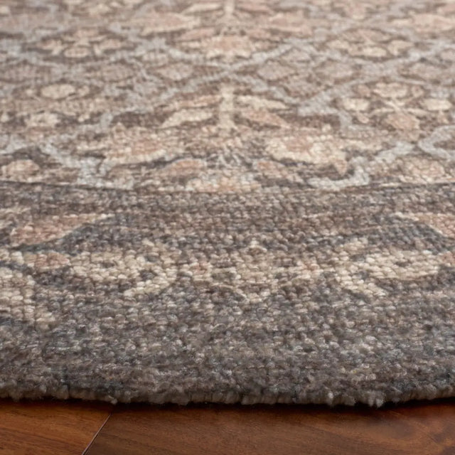 Safavieh Restoration Vintage 6'-0" x 6'-0" Rug in Grey / Ivory