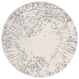 Safavieh Metro 6'-0" x 6'-0" Rug in Grey / Ivory