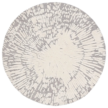 Safavieh Metro 6'-0" x 6'-0" Rug in Grey / Ivory
