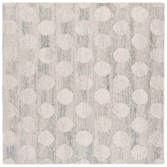 Safavieh Metro 6'-0" x 6'-0" Rug in Grey / Ivory