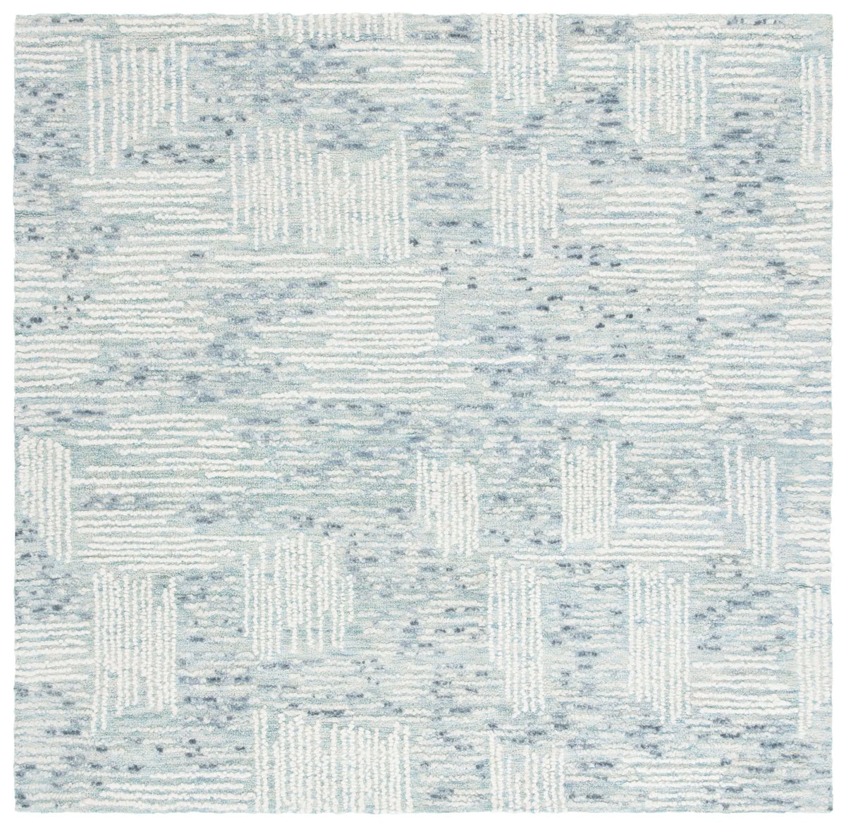 Safavieh Abstract 6'-0" x 6'-0" Rug in Blue / Ivory