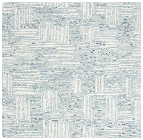 Safavieh Abstract 6'-0" x 6'-0" Rug in Blue / Ivory