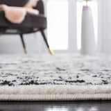 Safavieh Tulum 4'-0" x 6'-0" Rug in Ivory / Black