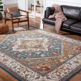 Safavieh Heritage 10'-0" x 14'-0" Rug in Dark Green / Brown