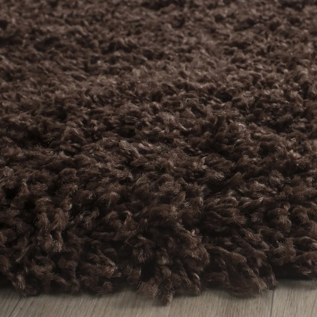 Safavieh Sgl-Laguna Shag 2'-3" x 10'-0" Rug in Brown