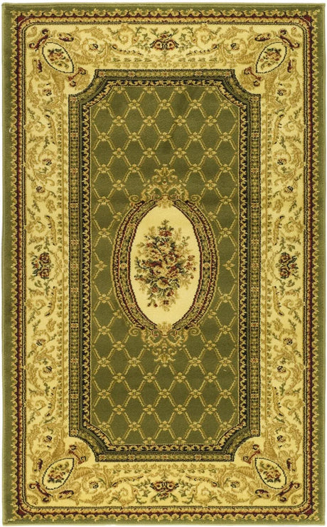Safavieh Lyndhurst 3'-3" x 5'-3" Rug in Sage / Ivory