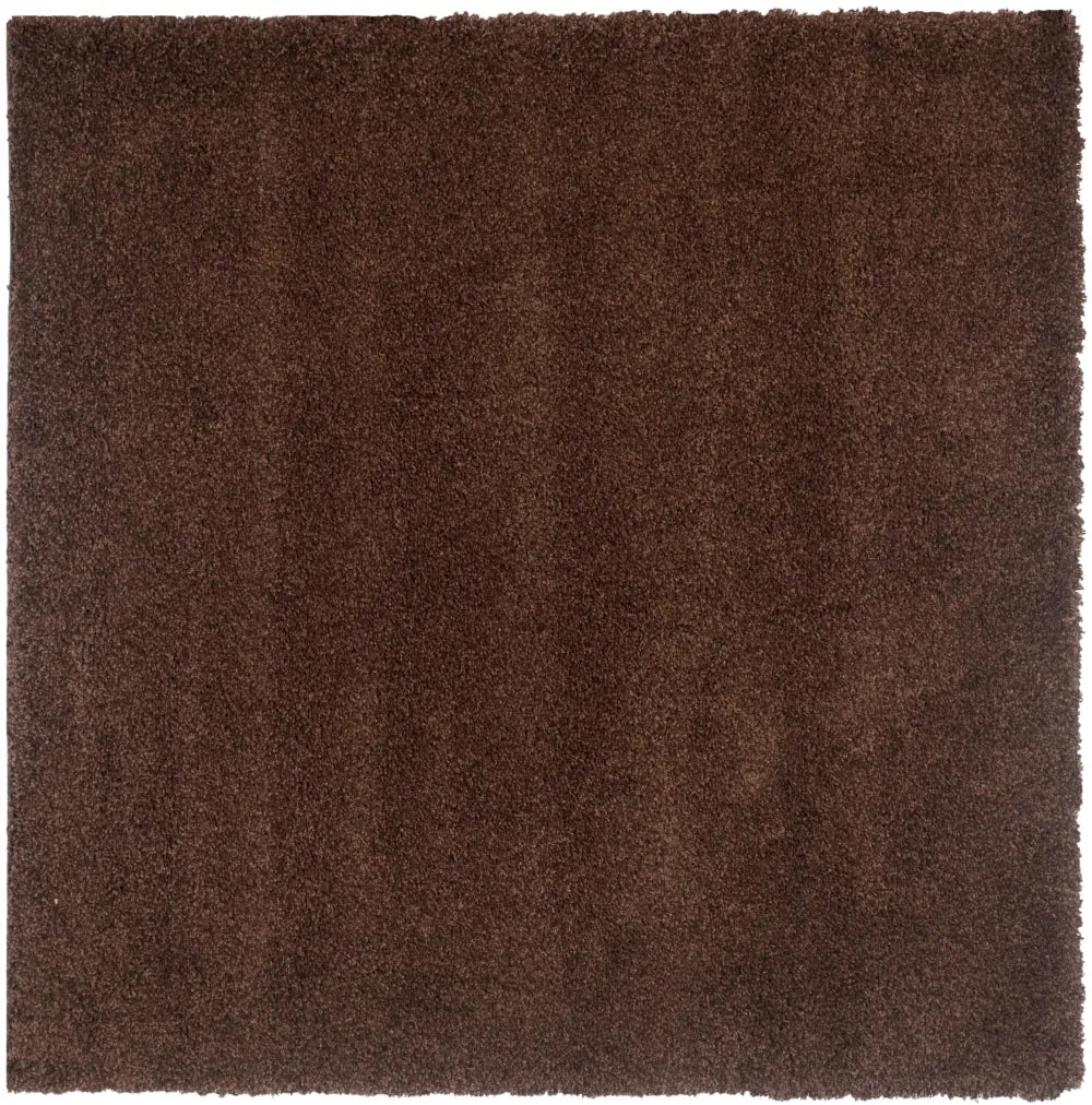Safavieh Shag 3'-0" x 3'-0" Rug in Brown