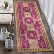 Safavieh Classic Vintage 2'-3" x 8'-0" Rug in Fuchsia / Gold