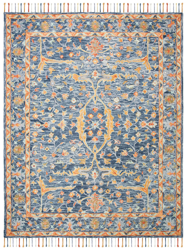 Safavieh Aspen 10'-0" x 14'-0" Rug in Blue / Rust