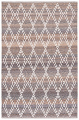 Safavieh Kilim 4'-0" x 6'-0" Rug in Brown / Grey