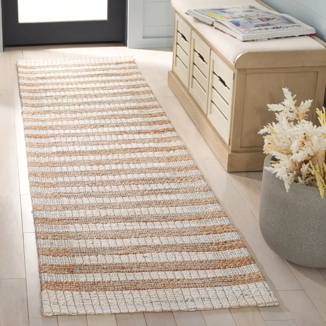 Safavieh Natural Fiber 2'-3" x 8'-0" Rug in Natural / Ivory